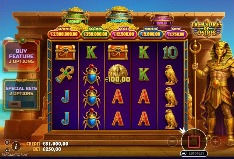 Screenshot 1 van Treasures of Osiris